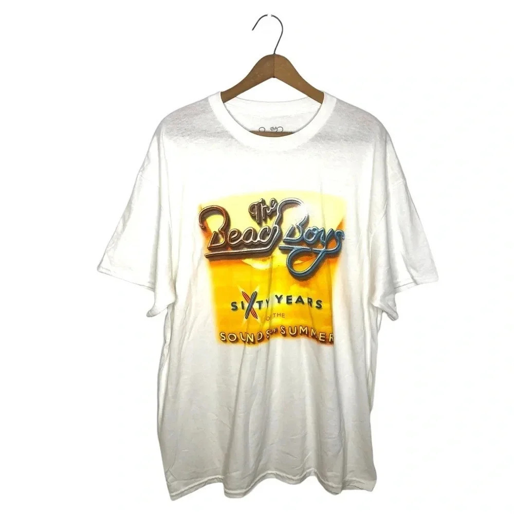 The Beach Boys 60th Anniversary 2022 Tour Cruise Graphic T Shirt XL New
